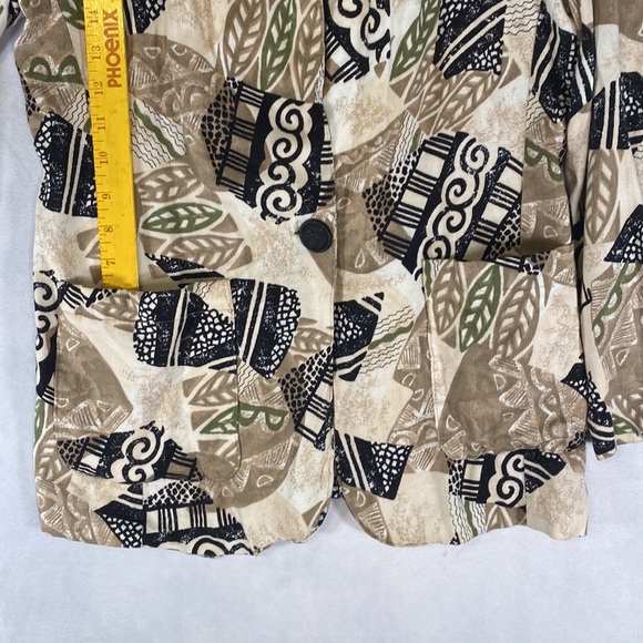 3/$15 Vintage Maren Petite Small single button light Cardigan Top made in USA - Picture 7 of 8